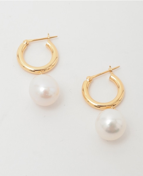 【MARIHA】月の夢 フープピアスS 詳細画像 パール 1