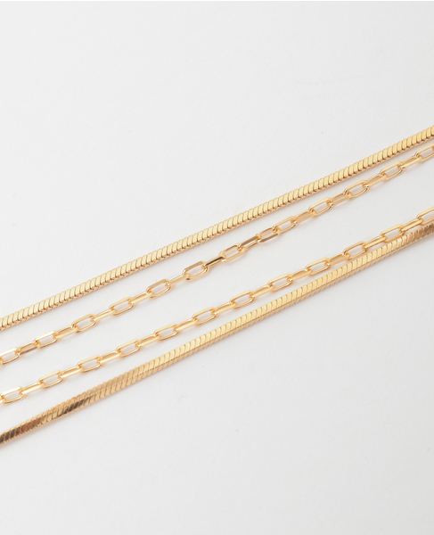 【MARIHA】Silent Rain ネックレス2連 40cm 詳細画像 ゴールド 4