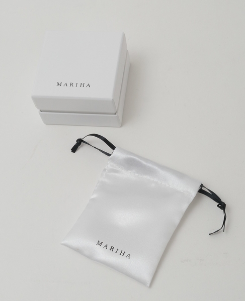 【MARIHA】Silent Rain ロングレクタングルチェーンネックレス 40cm 詳細画像 ゴールド 6