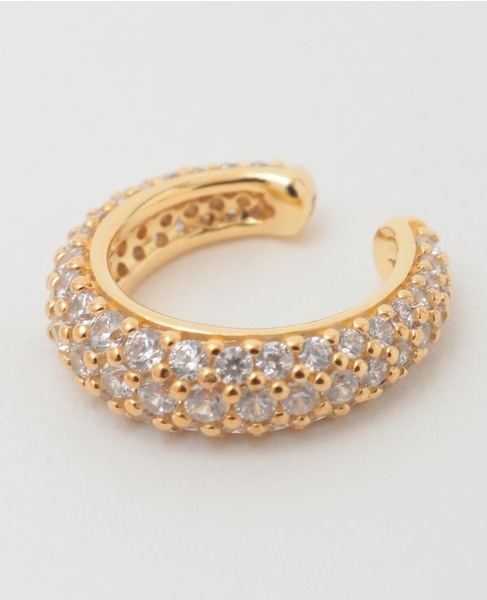 《別注》【TOM WOOD/ トムウッド 】Ear Cuff Slim Zirconia Gold 詳細画像 ゴールド 3