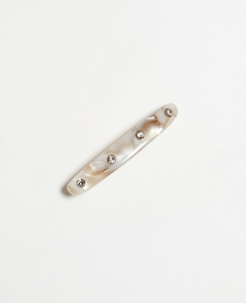 【MALUS /マリュス】Barrette Small 詳細画像 ホワイト 1