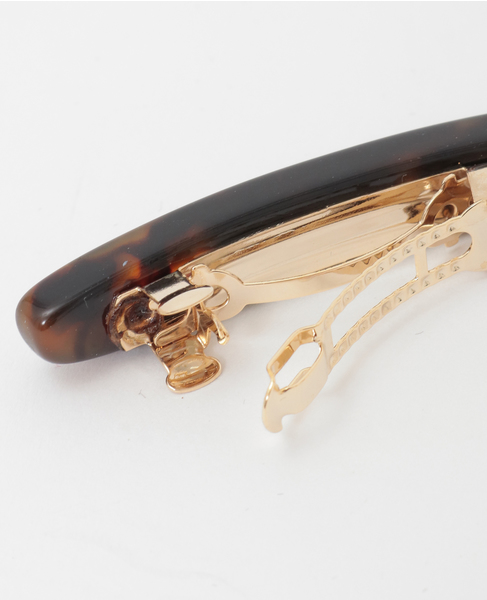 【MALUS /マリュス】Barrette Small 詳細画像 ブラウン 5