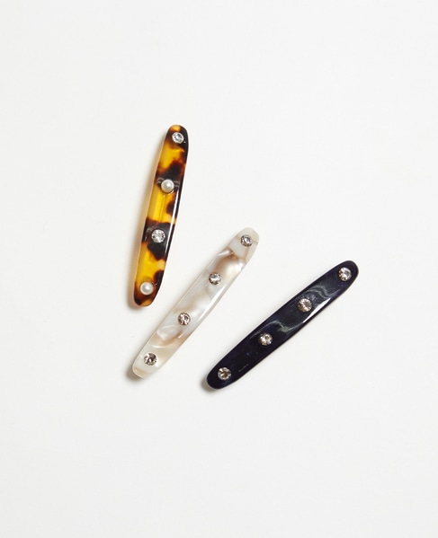 【MALUS /マリュス】Barrette Small 詳細画像 ネイビー 3