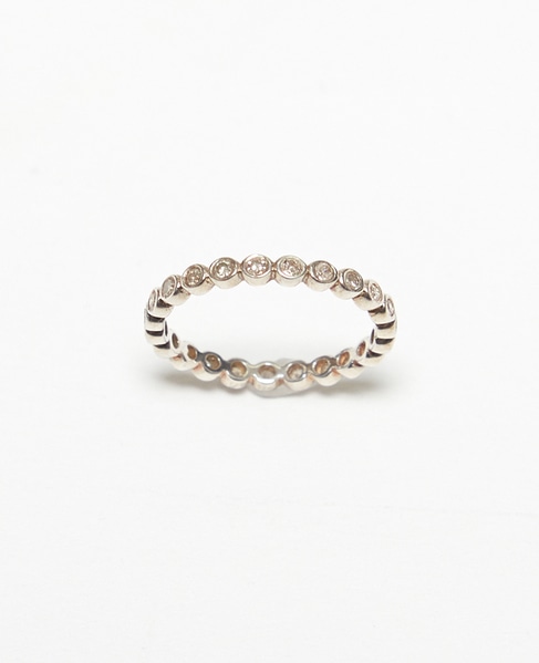 【MALUS /マリュス】Bezel eternity ring 詳細画像 シルバー 1