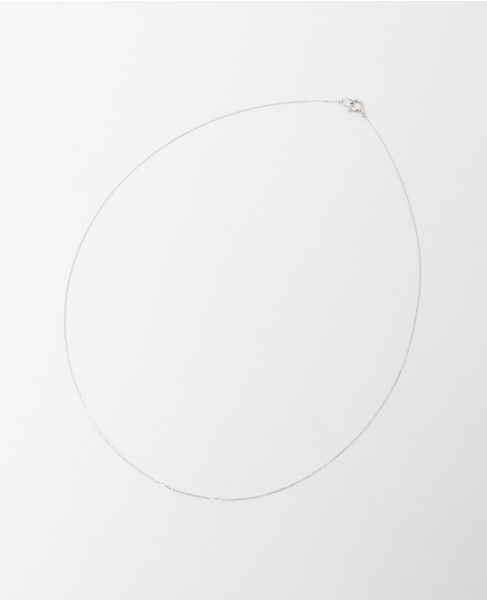 【wePERM /ウィパーマ 】String Light Chain Necklace 詳細画像 シルバー 1