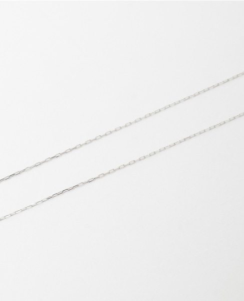 【wePERM /ウィパーマ 】String Light Chain Necklace 詳細画像 シルバー 4