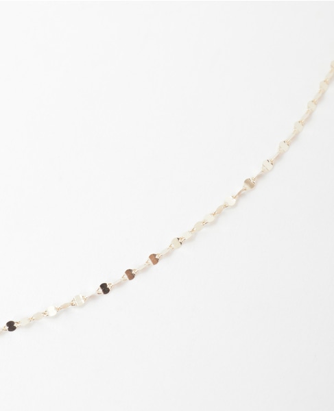 【wePERM /ウィパーマ 】Pancake Chain Necklace 詳細画像 ゴールド 2