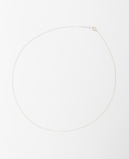 【wePERM /ウィパーマ 】N005Y0PT85-40 Asymmetric Chain Necklace