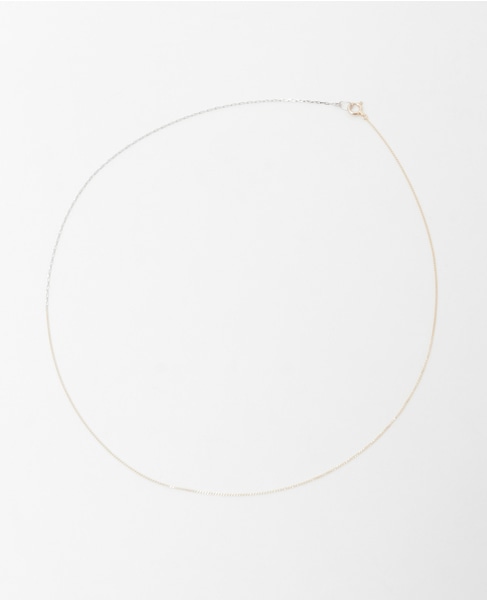 【wePERM /ウィパーマ 】N005Y0PT85-40 Asymmetric Chain Necklace 詳細画像 マルチ 1