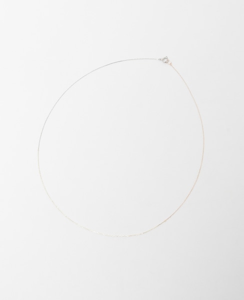 【wePERM /ウィパーマ 】N006YPP-40 Trinity Chain Necklace 詳細画像 マルチ 1