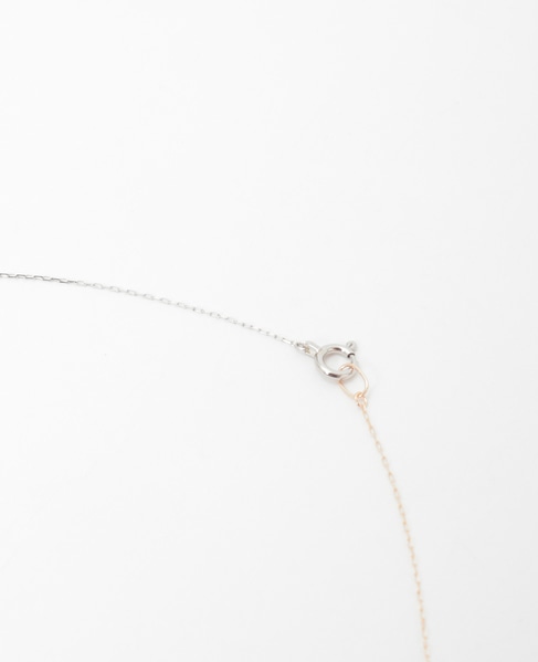 【wePERM /ウィパーマ 】N006YPP-40 Trinity Chain Necklace 詳細画像 マルチ 4