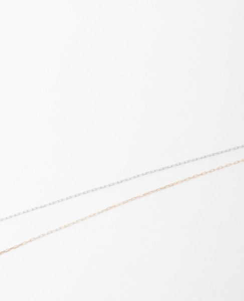 【wePERM /ウィパーマ 】N006YPP-40 Trinity Chain Necklace 詳細画像 マルチ 5