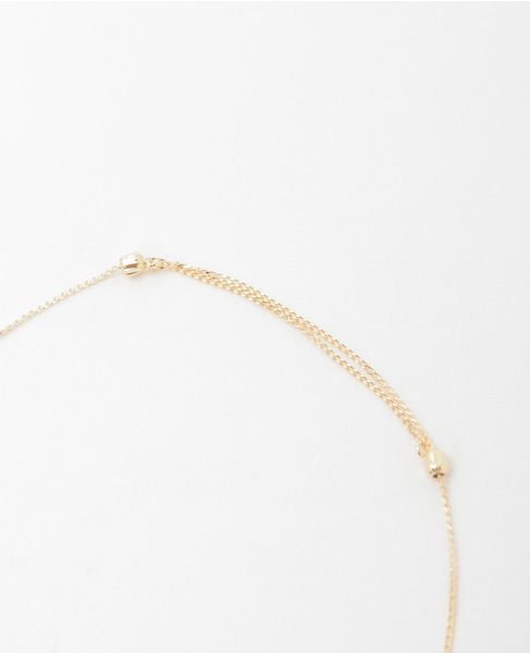 【wePERM /ウィパーマ 】All PeopBLACELETTE 2 Beads 詳細画像 ゴールド 3