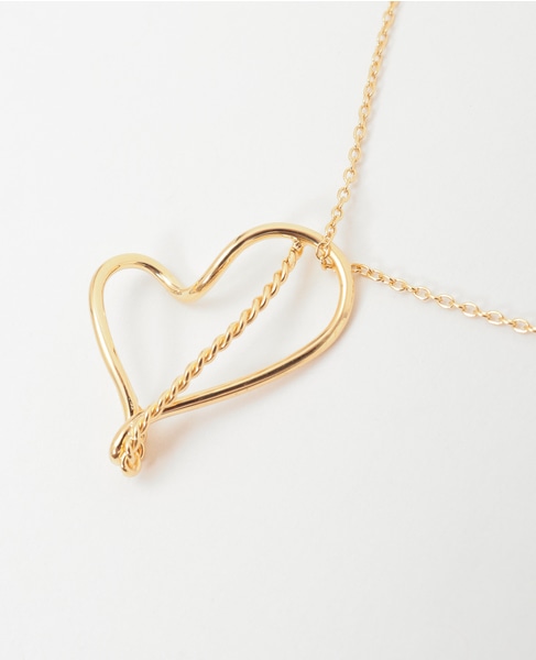 《別注》【BAR JEWELLERY/バージュエリー】DANCING HEARTS PENDANT 詳細画像 ゴールド 6