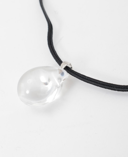 【Rieuk /リューク】Stone Baroque Code Necklace  詳細画像 ブラック 2