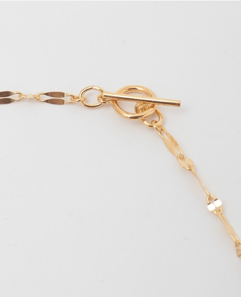 【Rieuk /リューク】Needle Ice Chain Necklace 詳細画像 ゴールド 3