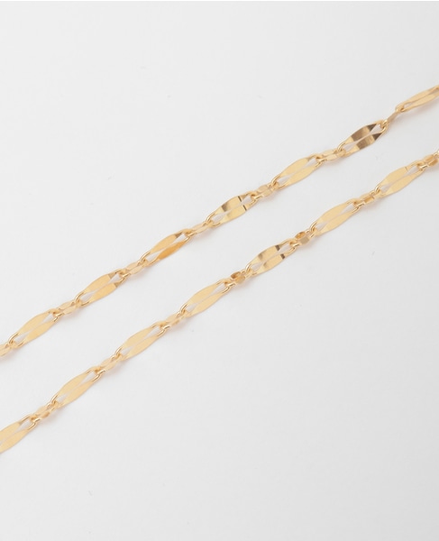 【Rieuk /リューク】Needle Ice Chain Necklace 詳細画像 ゴールド 4
