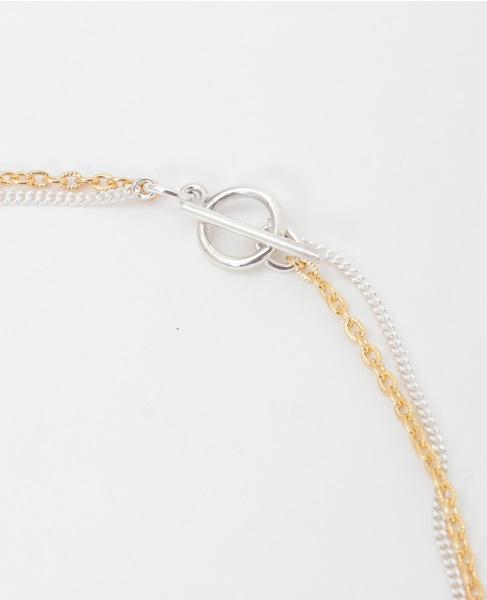 【Rieuk /リューク】Double Thiner Necklace 詳細画像 シルバー 3