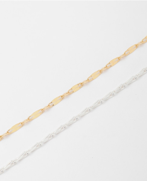 【Rieuk /リューク】Needle Ice Chain Necklace 詳細画像 ゴールド 4