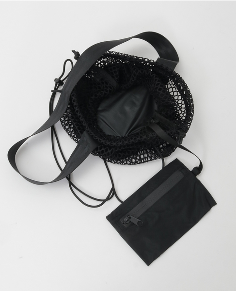 【SPEEDO/スピード】 Mesh Purse Bag 詳細画像 ブラック 8