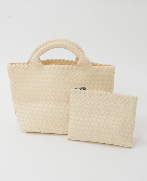 【NAGHEDI/ナゲディ】St Barths Small Tote SALT (Solid) 詳細画像 アイボリー 1