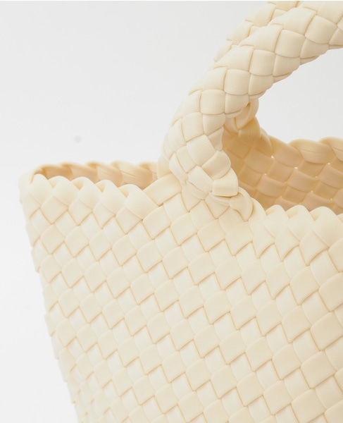 【NAGHEDI/ナゲディ】St Barths Small Tote SALT (Solid) 詳細画像 アイボリー 6