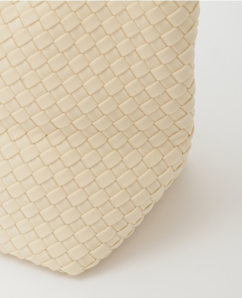 【NAGHEDI/ナゲディ】St Barths Small Tote SALT (Solid) 詳細画像 アイボリー 8