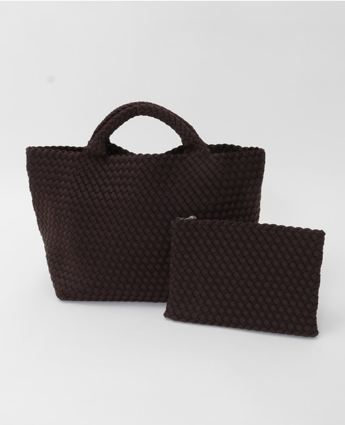 【NAGHEDI/ナゲディ】St Barths Medium Tote CHOCOLATE (Solid) 詳細画像 ブラウン 1