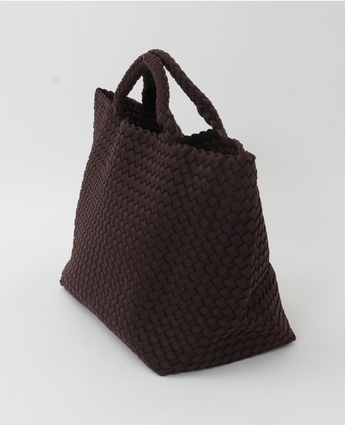【NAGHEDI/ナゲディ】St Barths Medium Tote CHOCOLATE (Solid) 詳細画像 ブラウン 3
