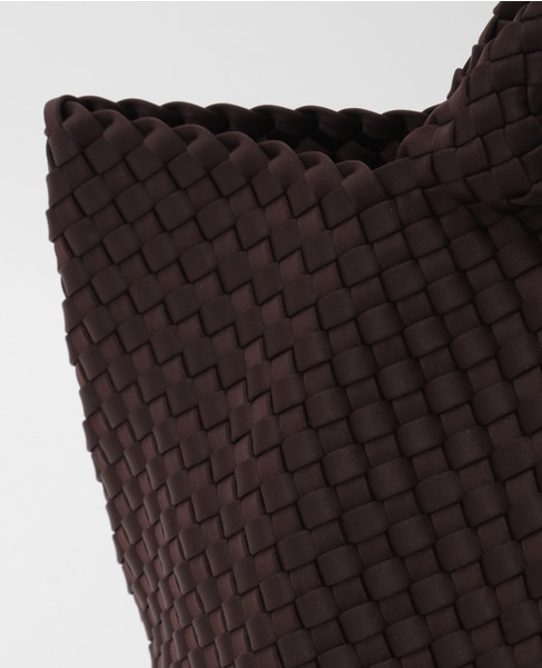 【NAGHEDI/ナゲディ】St Barths Medium Tote CHOCOLATE (Solid) 詳細画像 ブラウン 6