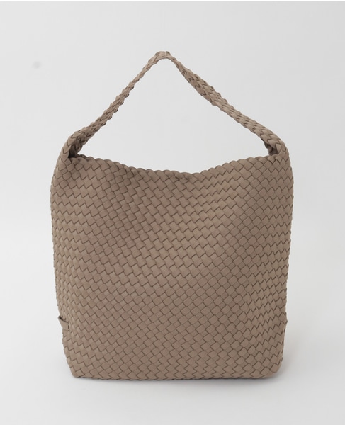 【NAGHEDI/ナゲディ】Nomad Medium Hobo CASHMERE/CHOCOLATE(Solid) 詳細画像 トープ 2