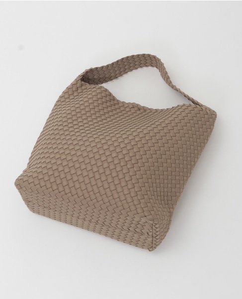 【NAGHEDI/ナゲディ】Nomad Medium Hobo CASHMERE/CHOCOLATE(Solid) 詳細画像 トープ 5