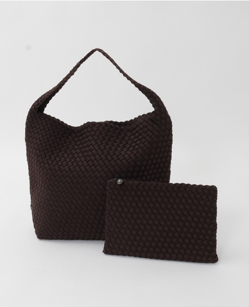 【NAGHEDI/ナゲディ】Nomad Medium Hobo CASHMERE/CHOCOLATE(Solid) 詳細画像 ブラウン 1