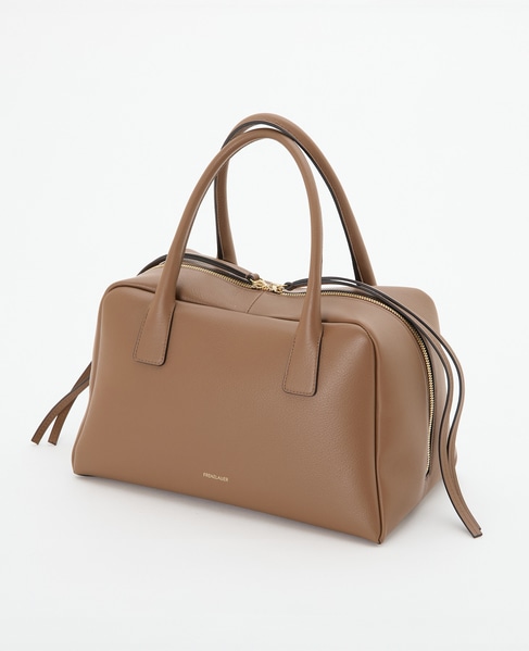 【FRENZLAUER /フランツロアー】Bowling Bag Medium  詳細画像 キャメル 1