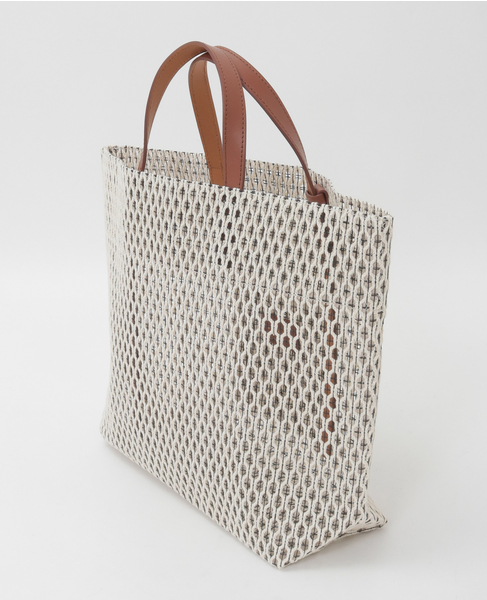 《別注》【MARY AL TERNA /メアリーオルターナ】GAPトート横長 詳細画像 アイボリー 2