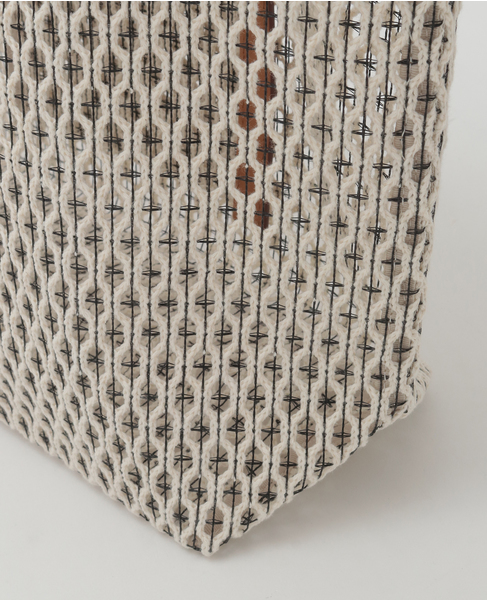 《別注》【MARY AL TERNA /メアリーオルターナ】GAPトート横長 詳細画像 アイボリー 6