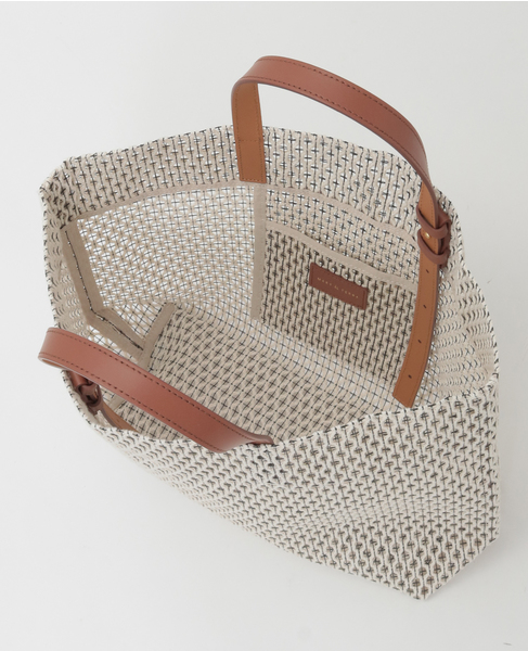 《別注》【MARY AL TERNA /メアリーオルターナ】GAPトート横長 詳細画像 アイボリー 8