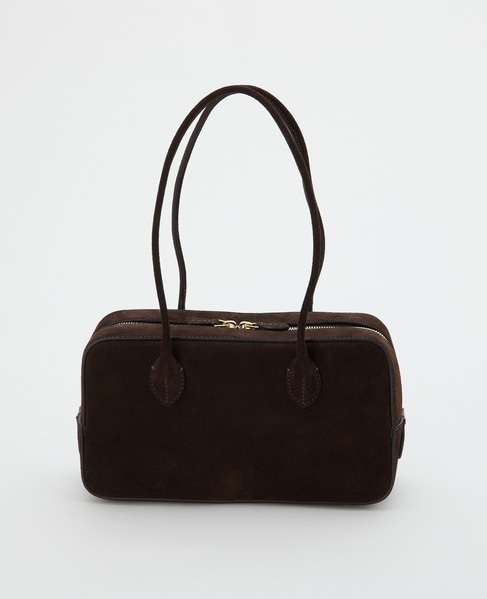 《別注》【MAISON CANAU/メゾンカナウ】EW-MINI-BOXBOSTON suede 詳細画像 ブラウン 2