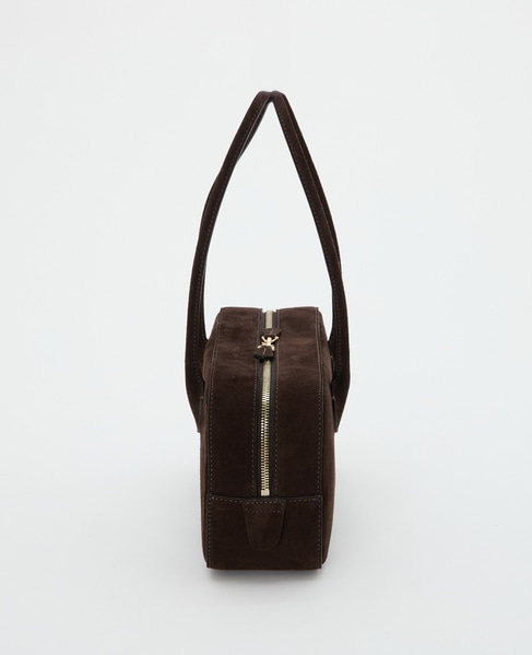 《別注》【MAISON CANAU/メゾンカナウ】EW-MINI-BOXBOSTON suede 詳細画像 ブラウン 3
