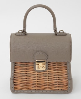 【eb.a.gos/エバゴス】フニュシュリンクハンドバッグS