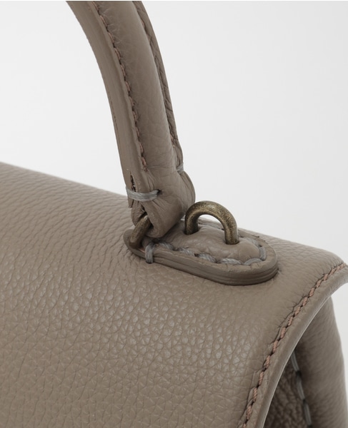 【eb.a.gos/エバゴス】フニュシュリンクハンドバッグS 詳細画像 トープ 5