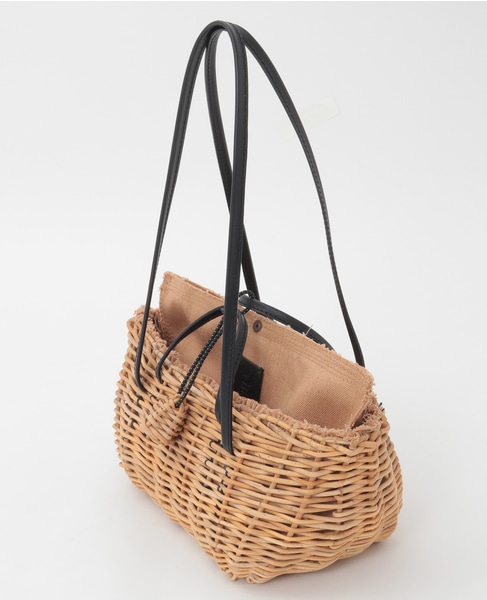 【eb.a.gos/エバゴス】バタールバスケット  詳細画像 ブラック 2