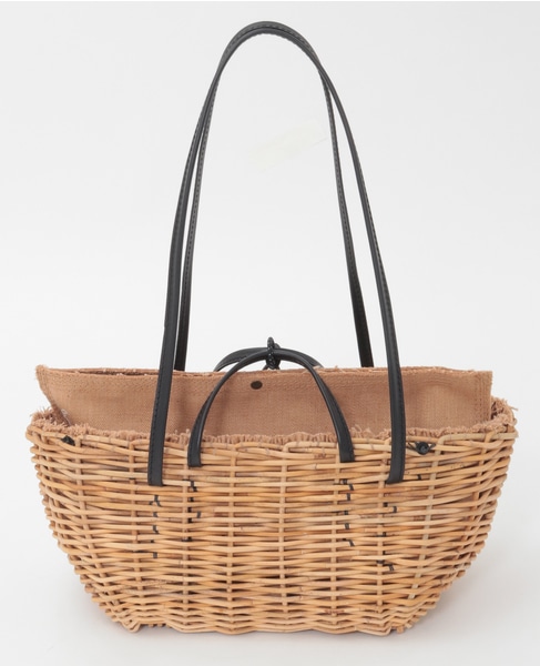 【eb.a.gos/エバゴス】バタールバスケット  詳細画像 ブラック 3