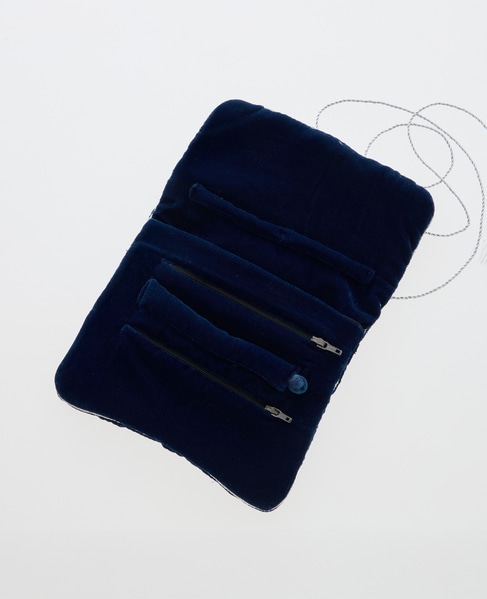 《別注》【GIGI / ジジ】jewelry pouch  詳細画像 ネイビー 3