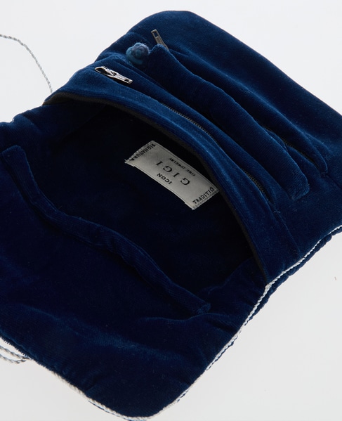 《別注》【GIGI / ジジ】jewelry pouch  詳細画像 ネイビー 7