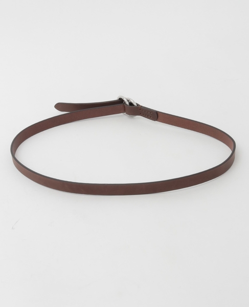 【J&M DAVIDSON / ジェイアンドエムデヴィッドソン】RING BELT 20MM 詳細画像 ブラウン 2