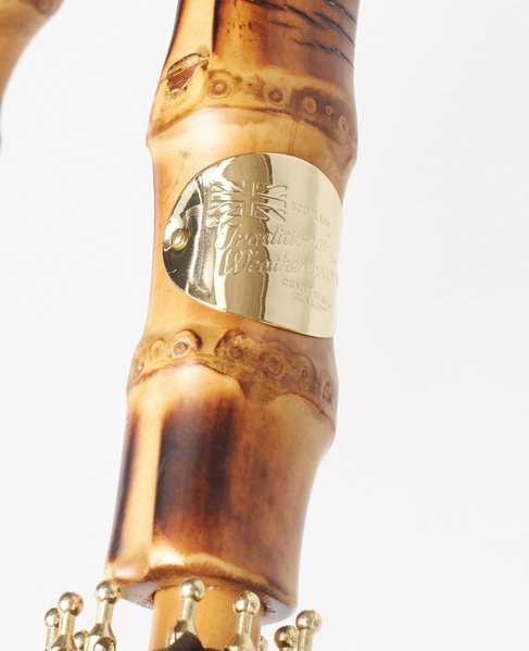 《WEB限定》【Traditional Weatherwear】CLEAR UMBRELLA BAMBOO 詳細画像 ブラウン 5