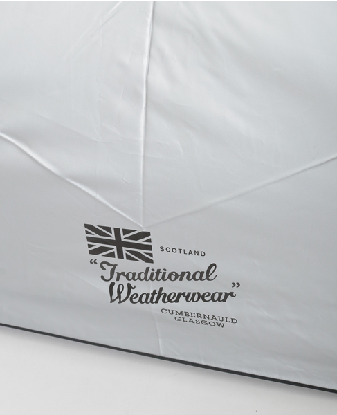 【Traditional Weatherwear】AUTMATIC FOLDING UMBRELLA 詳細画像 シルバー 5