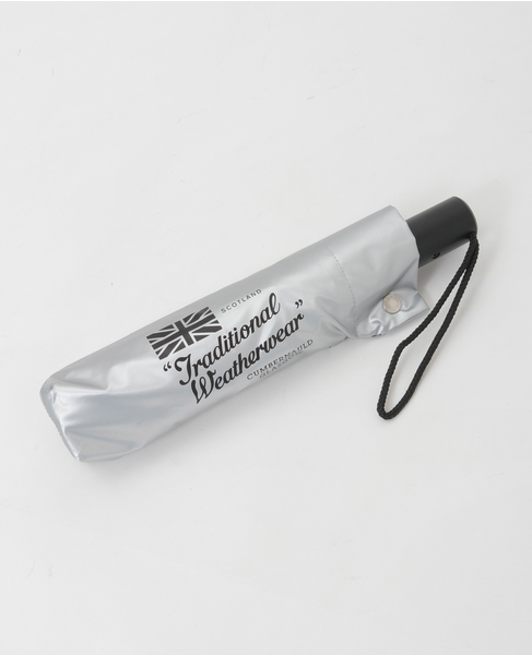 【Traditional Weatherwear】AUTMATIC FOLDING UMBRELLA 詳細画像 シルバー 8