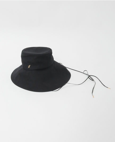 【ENTWURFEIN/エントワフェイン】Yael Hat Wide 詳細画像 ブラック 2